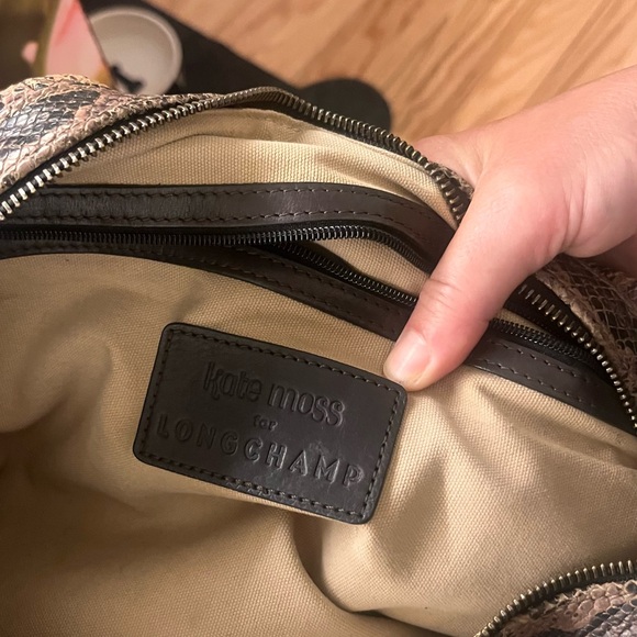 Longchamp Kate Moss Snake Print Gloucester - Picture 6 of 6